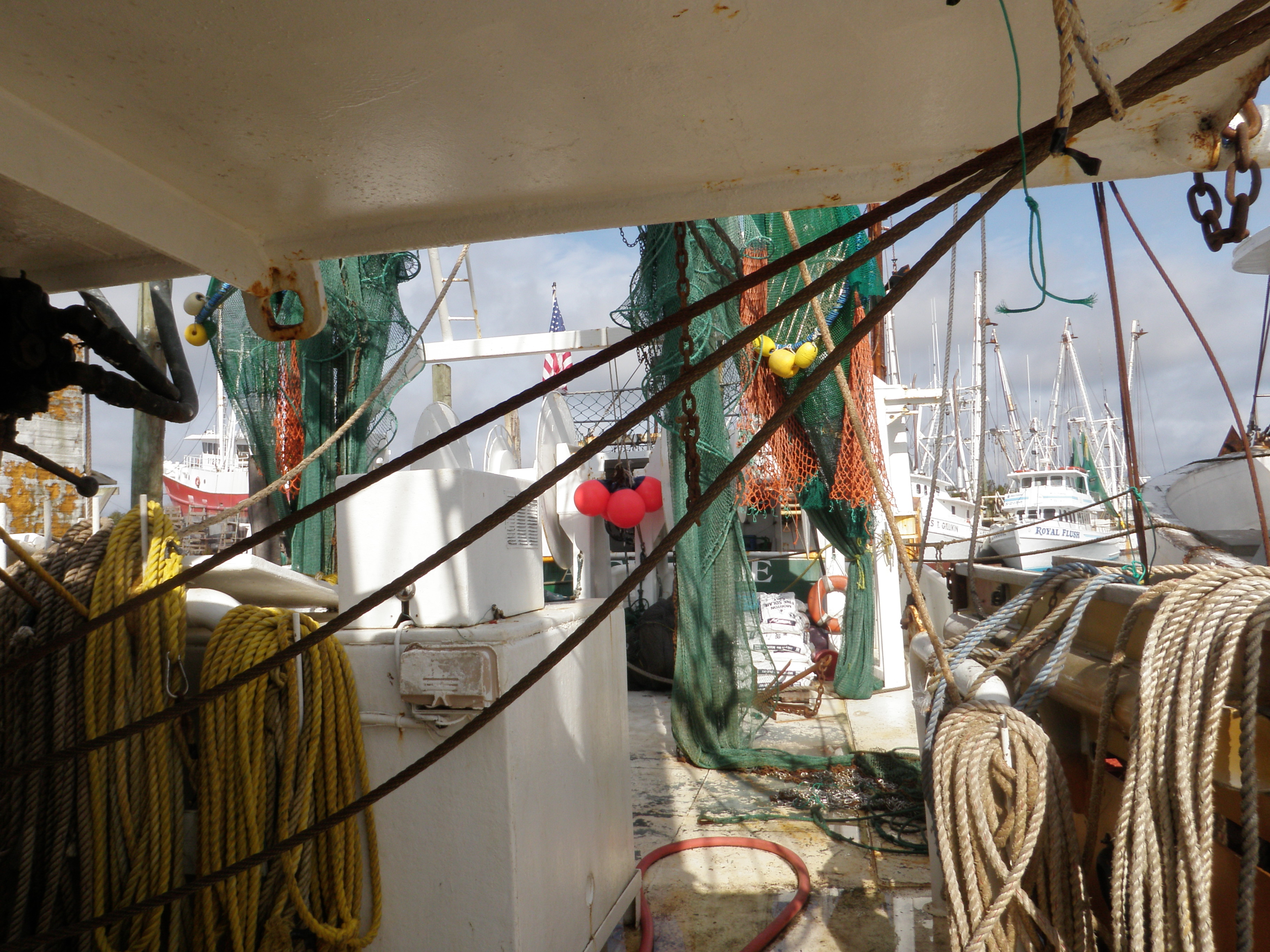 Shrimp Boat Deck